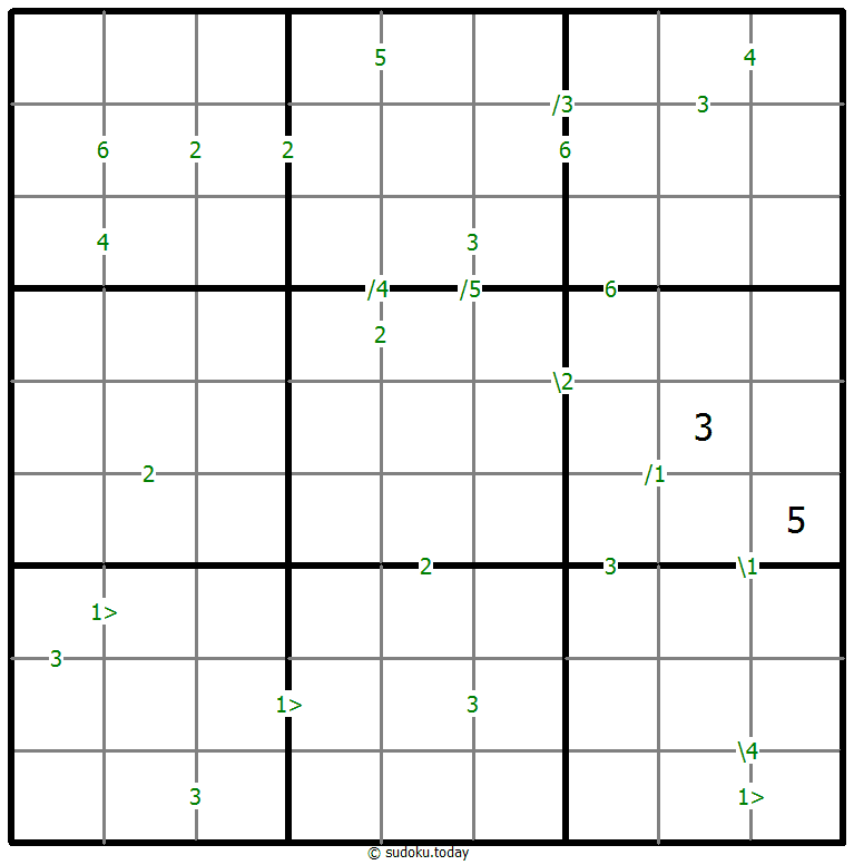 Differences Sudoku