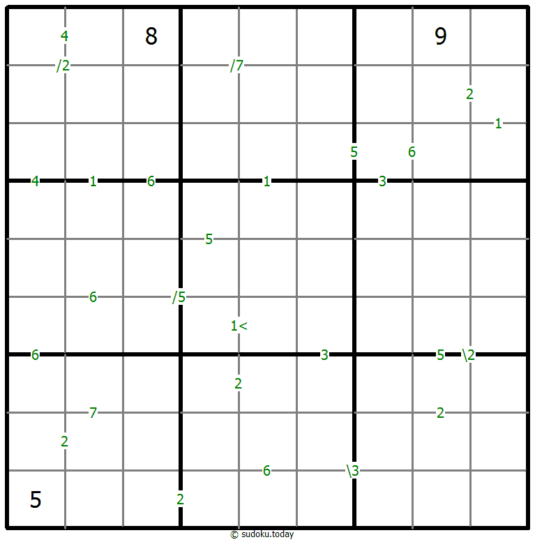 Differences Sudoku