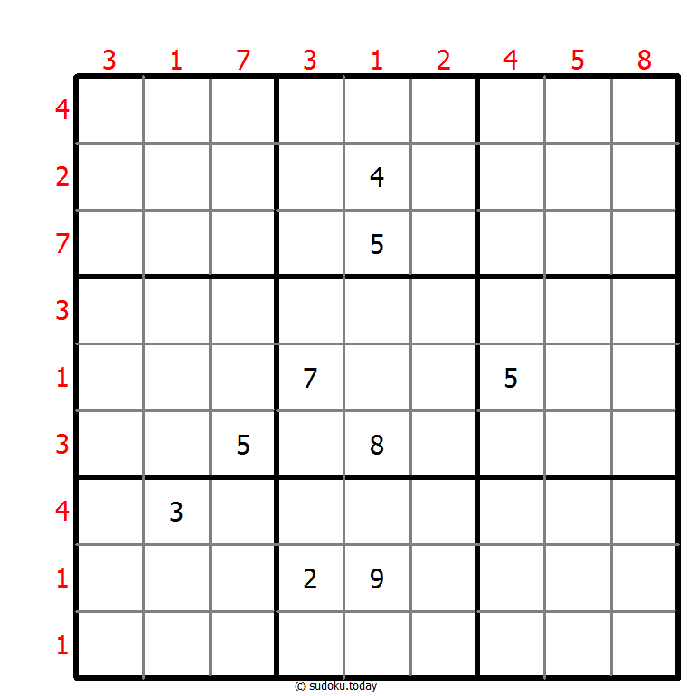Edge Difference Sudoku 28 tháng 10, 2025