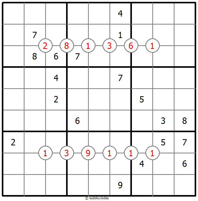 Exclude Sudoku 13-September-2021