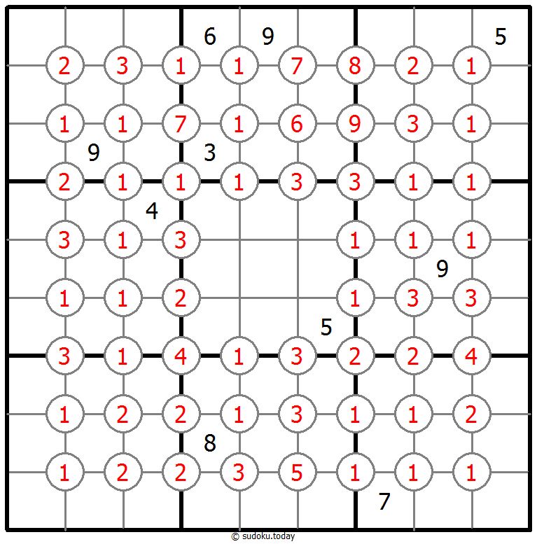 배제 수독 퍼즐 예시