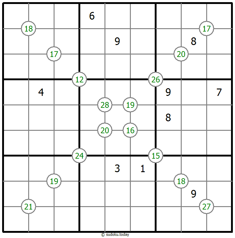 Group Sum Sudoku 21-October-2020