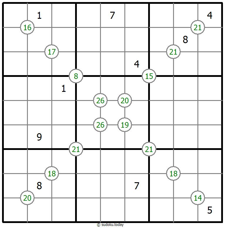 Group Sum Sudoku 16-February-2022