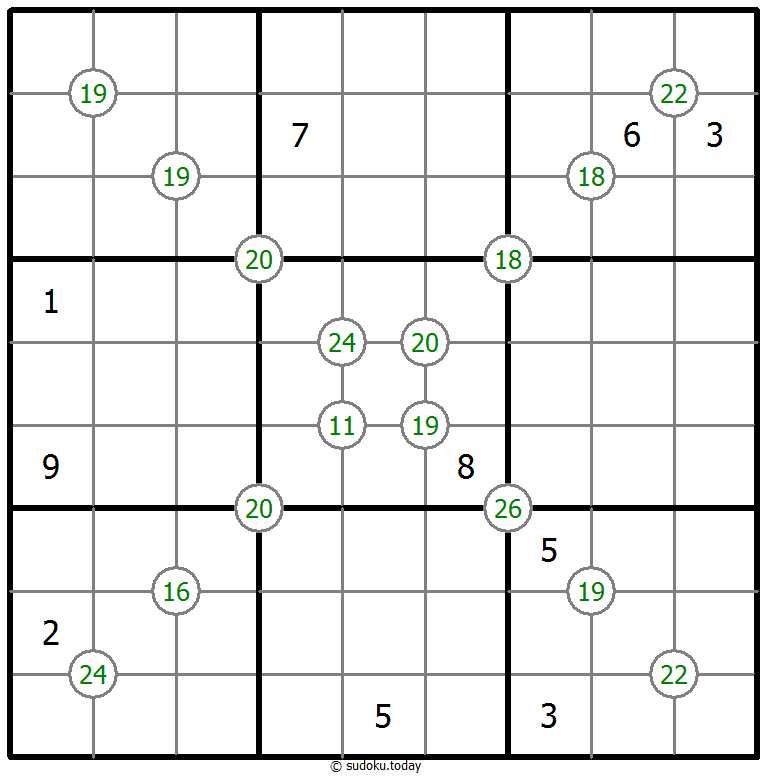 Group Sum Sudoku 7-January-2021