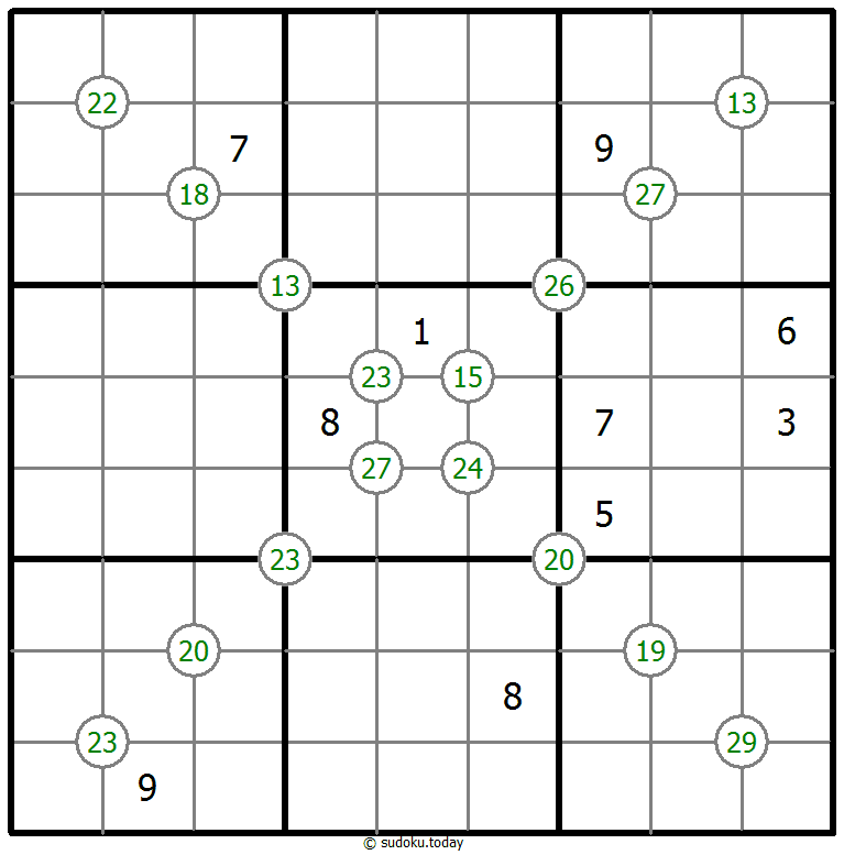 sum sudoku online