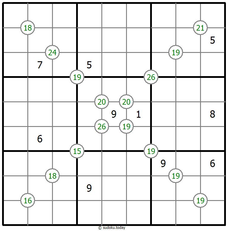 Group Sum Sudoku 14-October-2020