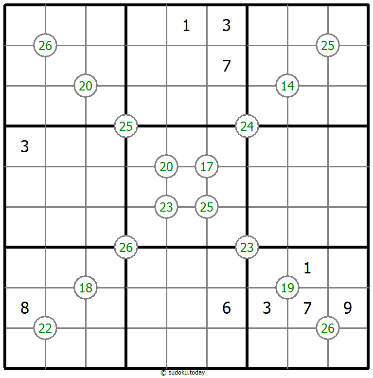 Group Sum Sudoku