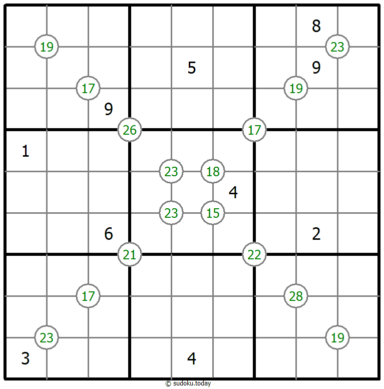 Group Sum Sudoku 23-October-2020