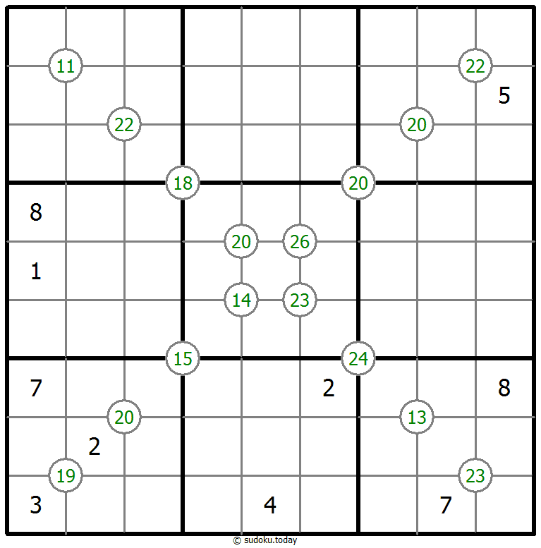 Group Sum Sudoku 22-December-2020