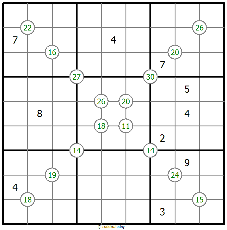 Group Sum Sudoku 15-September-2020