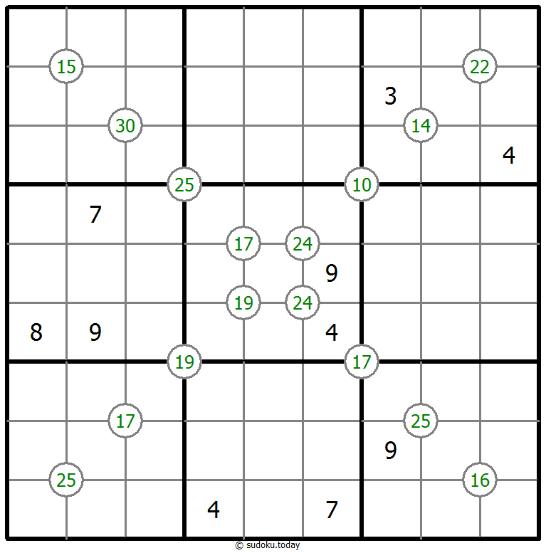 Group Sum Sudoku 25-December-2020