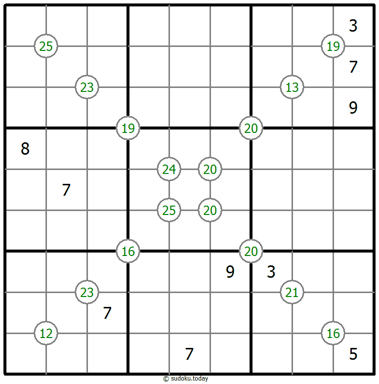Group Sum Sudoku 13-September-2020