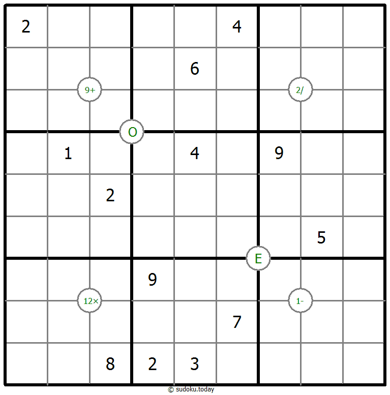 Mathrax Sudoku 29-September-2020