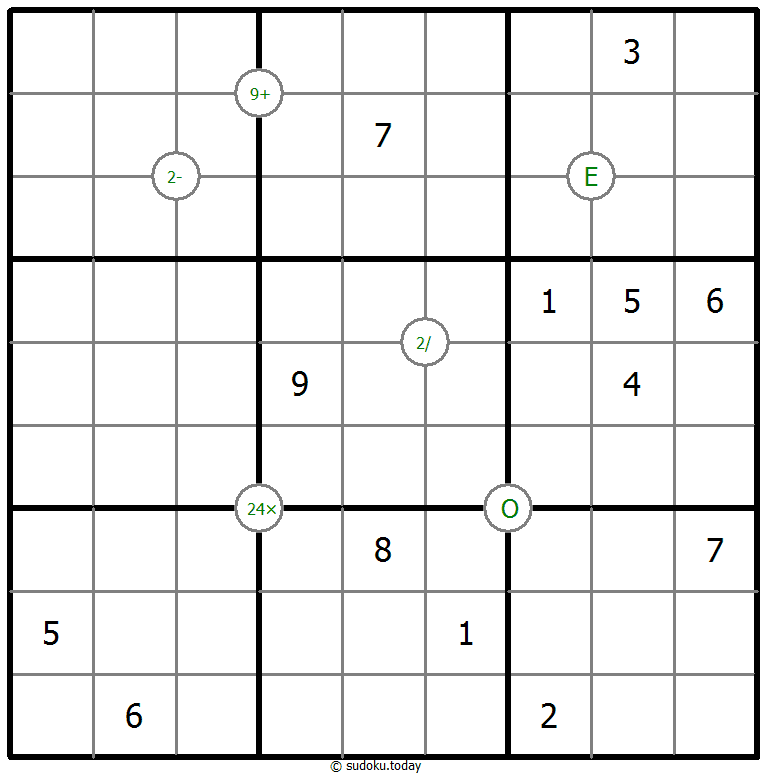Wiskunde Sudoku