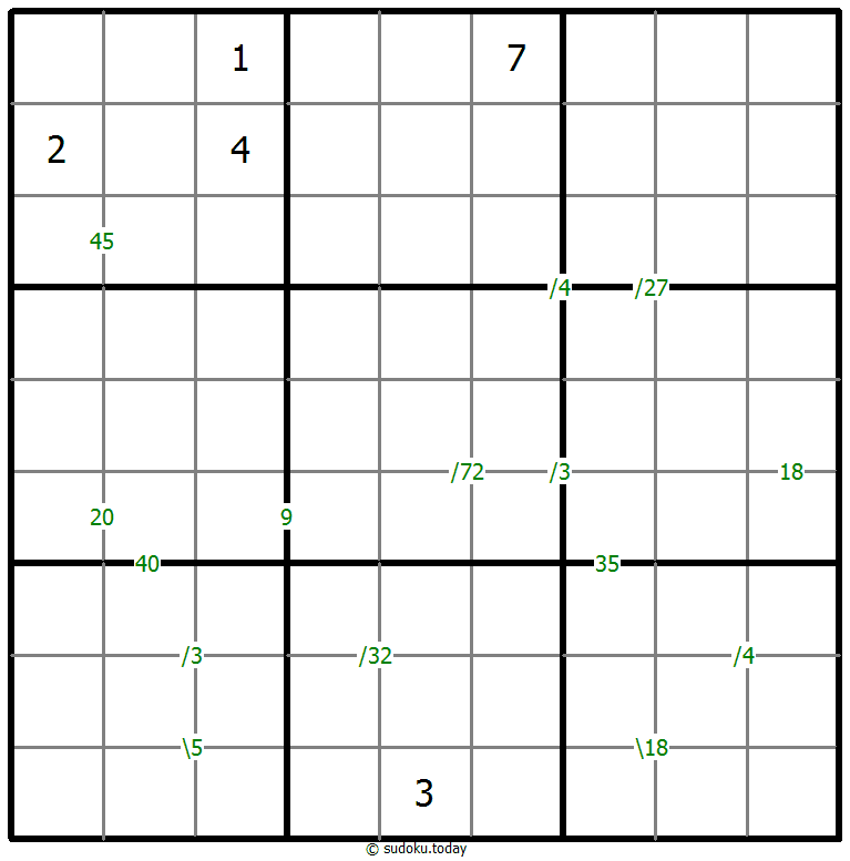 Çarpım Sudoku