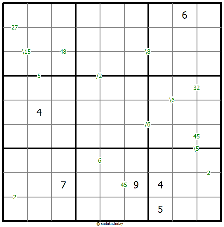 Products Sudoku 28-February-2021