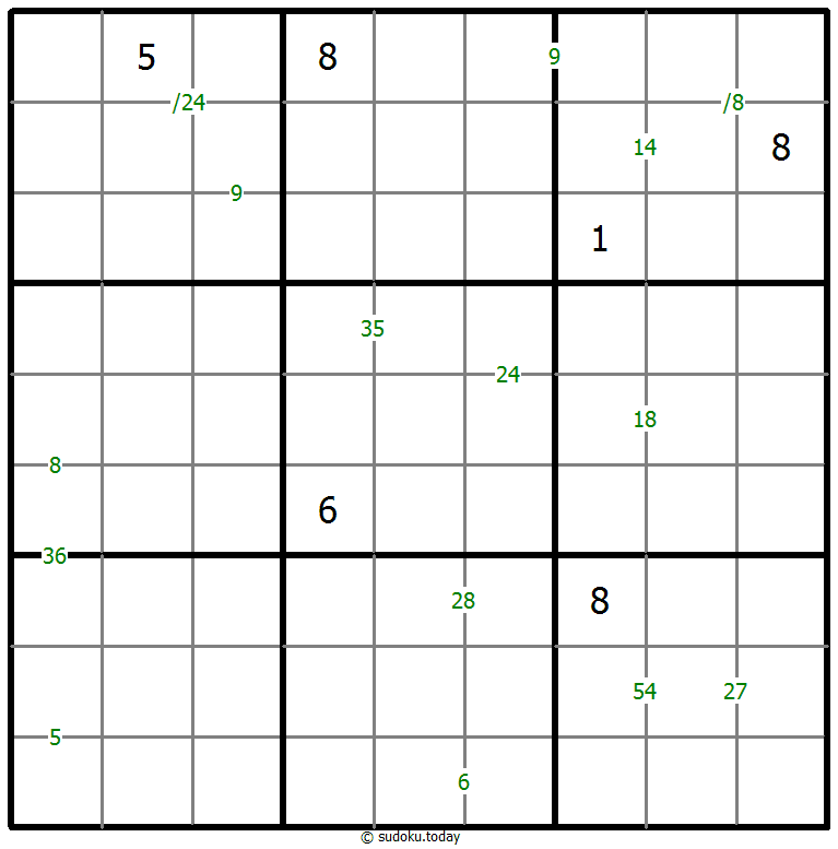 Products Sudoku 23-May-2021