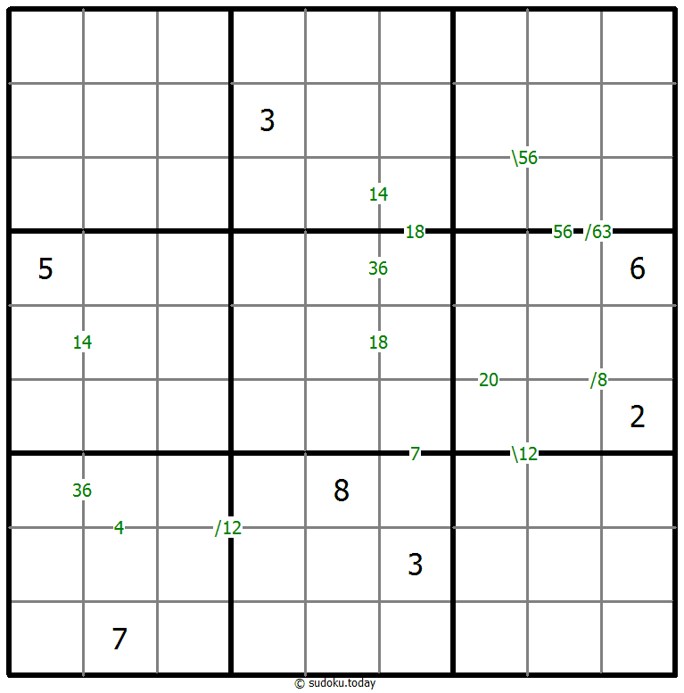 Products Sudoku