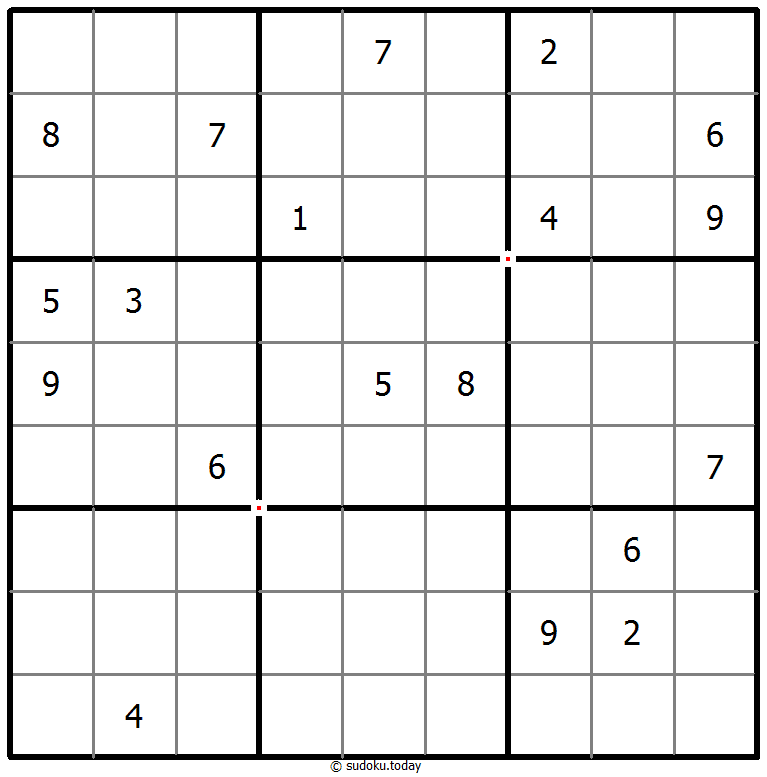 Sudoku Somme Quadruple