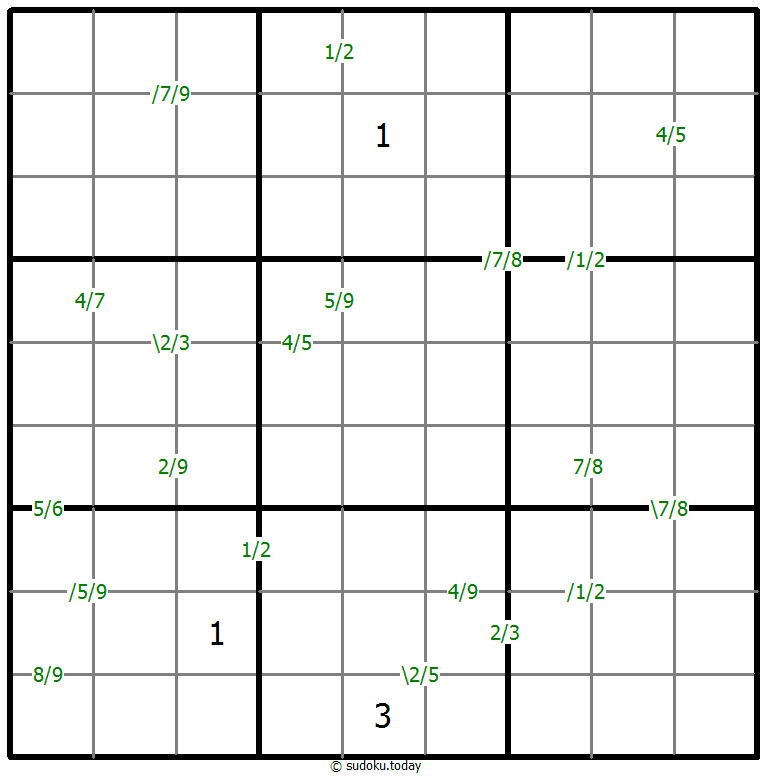 Sudoku da Razão