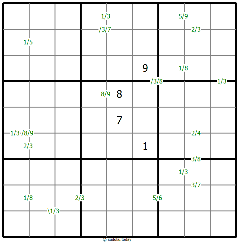 Bölüm Sudoku #59331