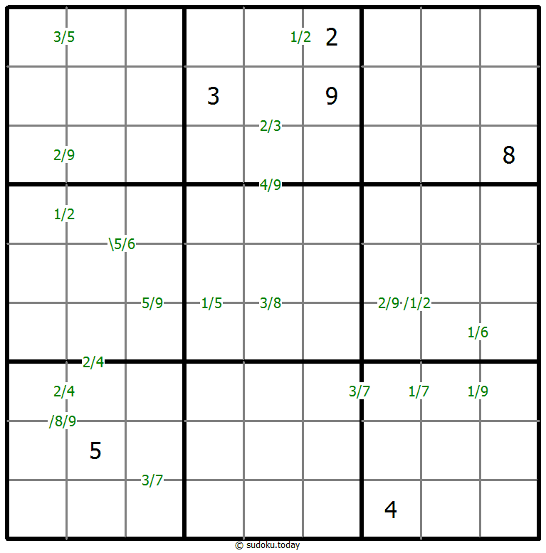Bölüm Sudoku #59432