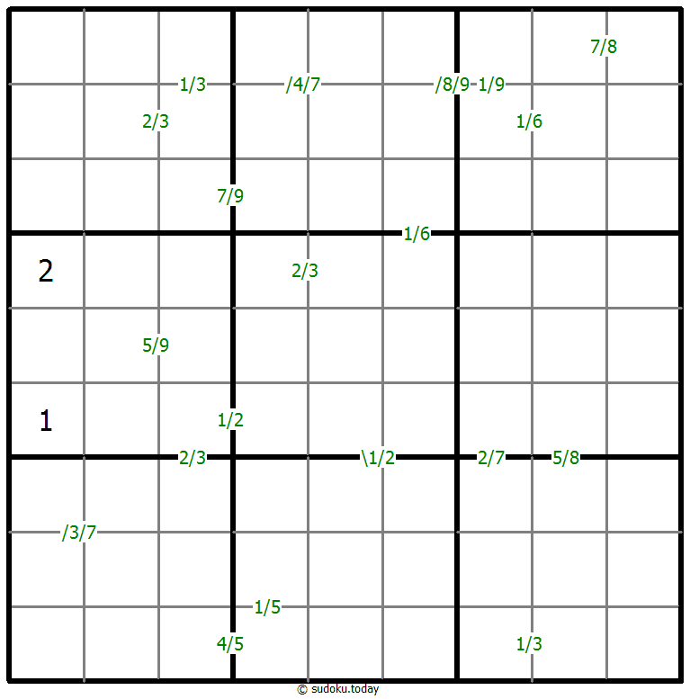 Bölüm Sudoku #59487
