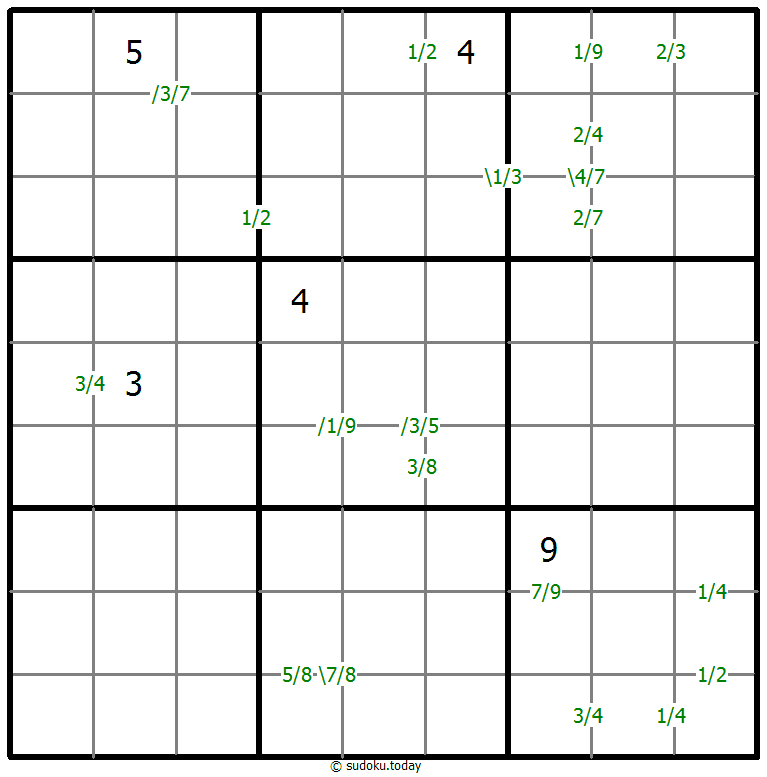 Bölüm Sudoku #59516