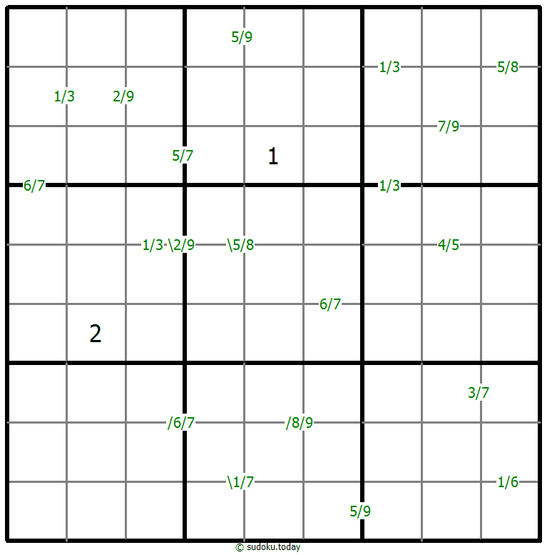 Quotients Sudoku 16-November-2020