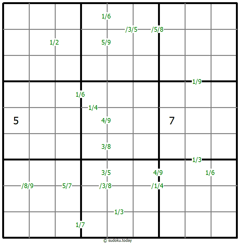 Bölüm Sudoku #59724