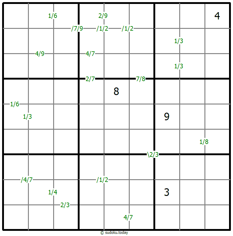 Bölüm Sudoku #59809
