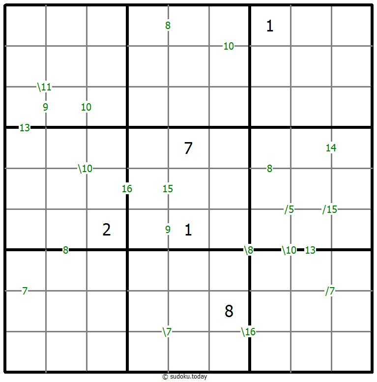 Sums Sudoku 30-March-2021