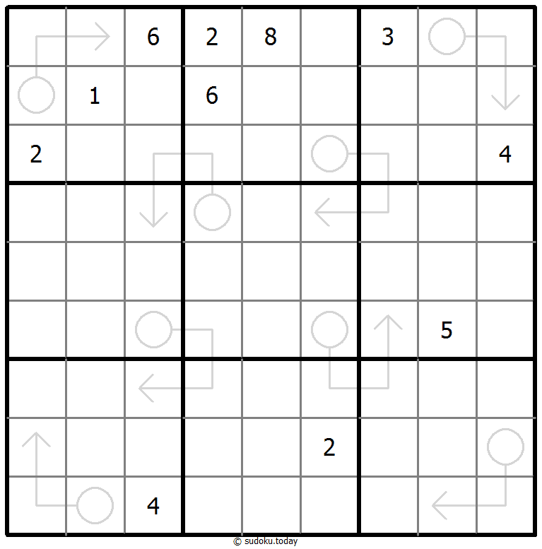 Sudoku Flèches Répétées