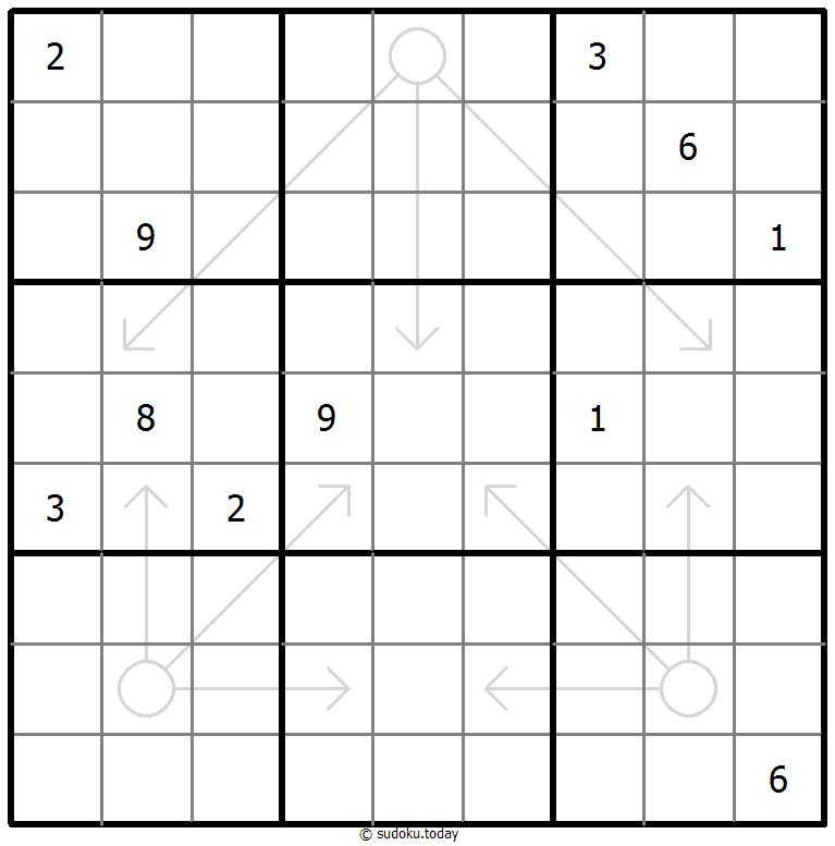 Arrow Sudoku 23-November-2020