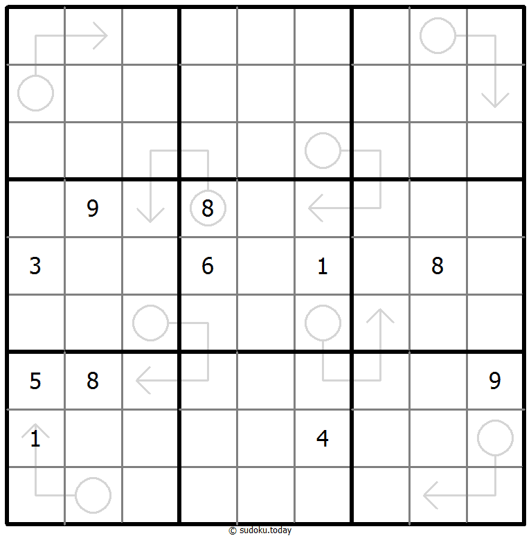 Arrow Sudoku 11 December 2025