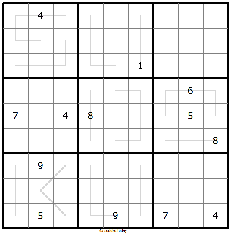 Creasing Sudoku