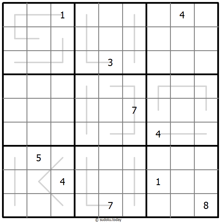 Creasing Sudoku 28 November 2025