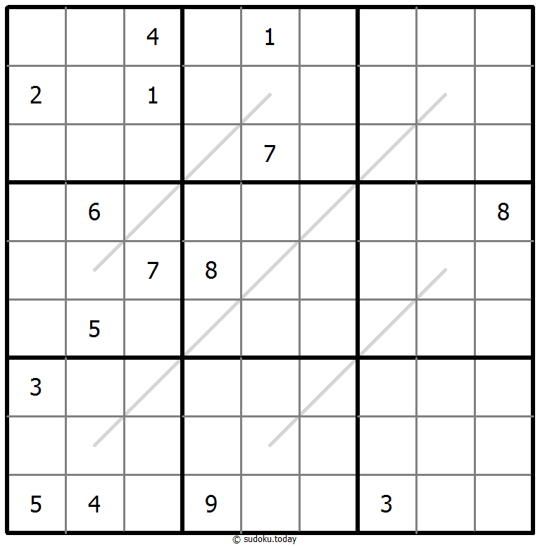 Creasing Sudoku 20-November-2020