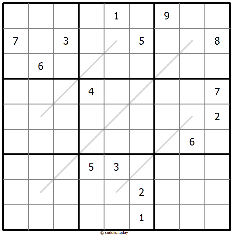 Creasing Sudoku 20 November 2025