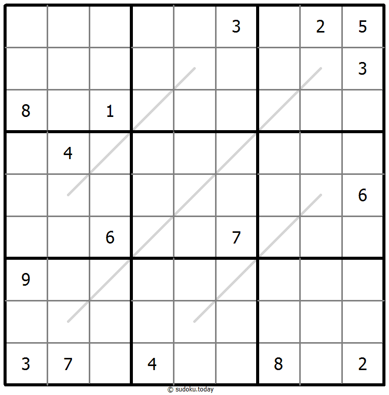Sudoku Croissant #67306
