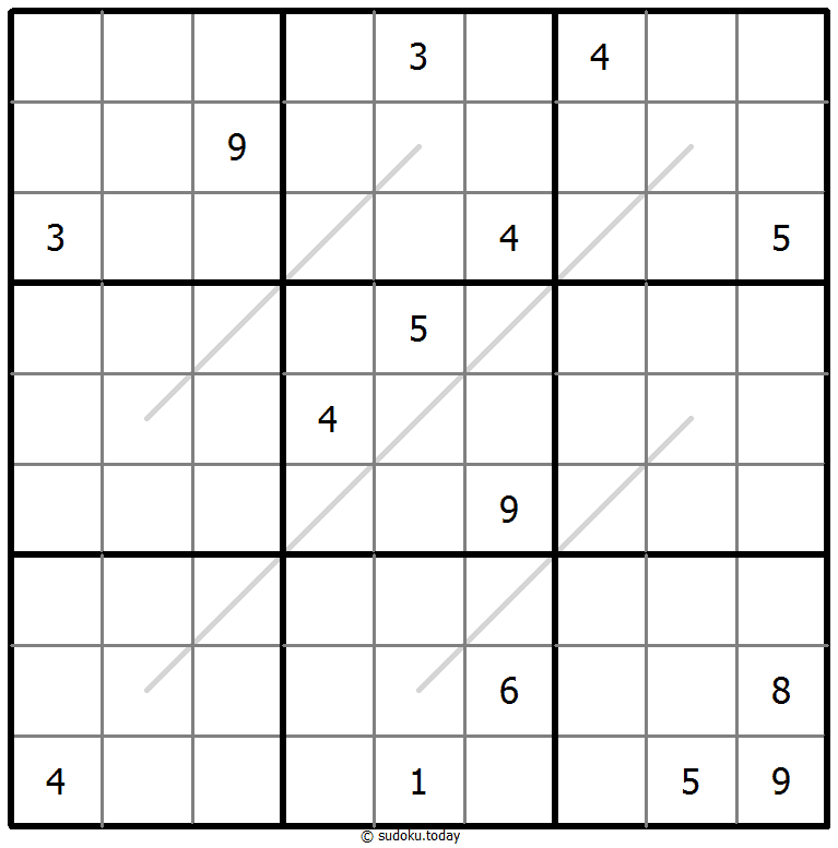 Creasing Sudoku 26 December 2025