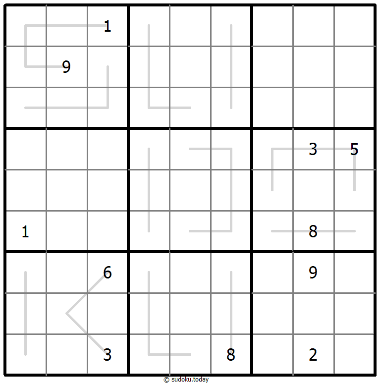 Sudoku Croissant #67495