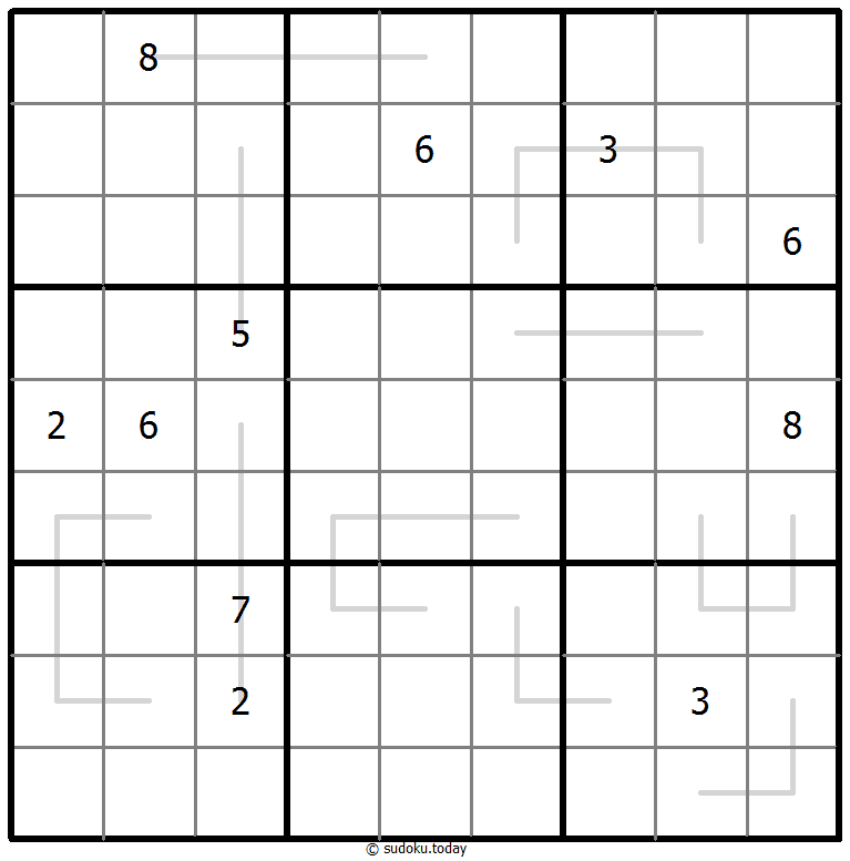 Sudoku Croissant #67509