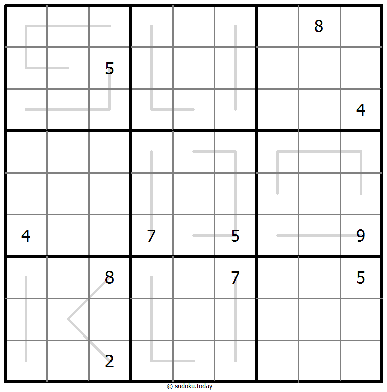 Sudoku Croissant #67510