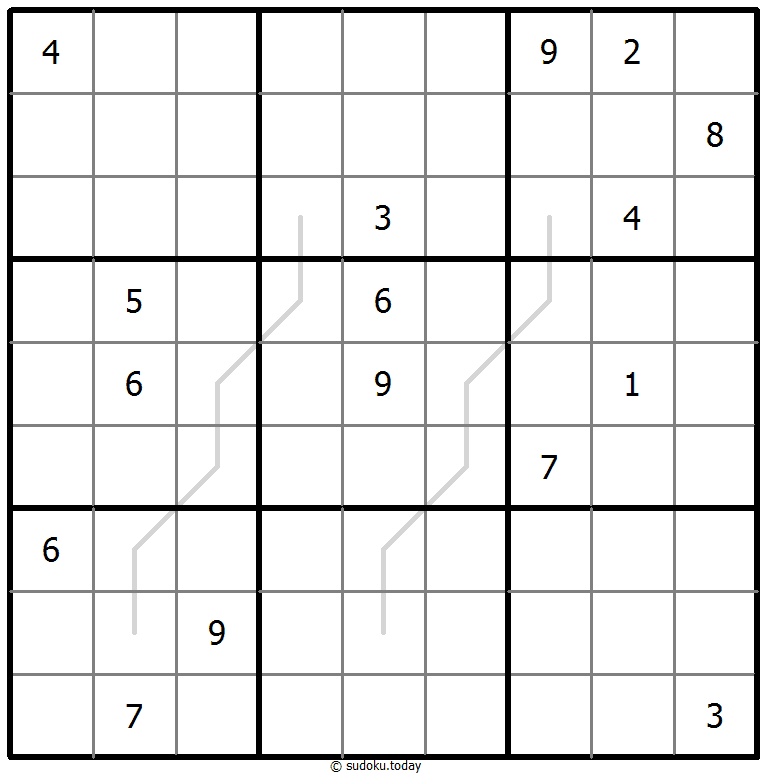 Creasing Sudoku 8-December-2020