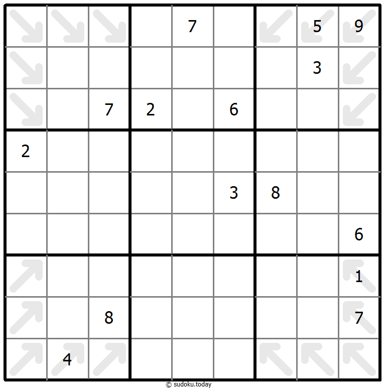 Sudoku Élimination exemple de puzzle