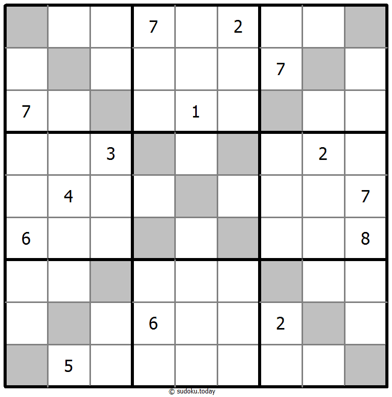 Fortress Sudoku 04 January 2026