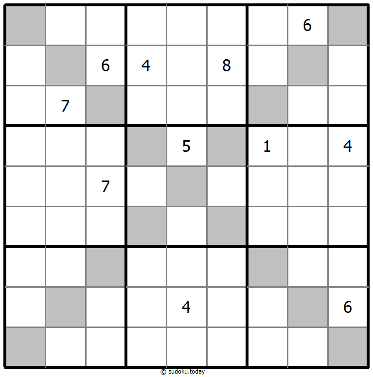 Fortress Sudoku 26-January-2021
