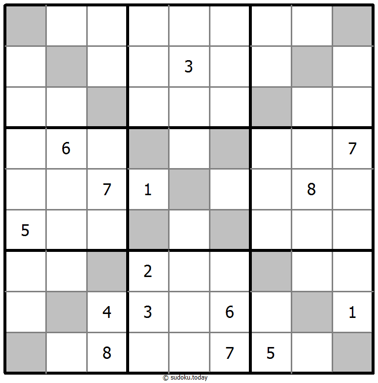 Sudoku Fortezza #71097