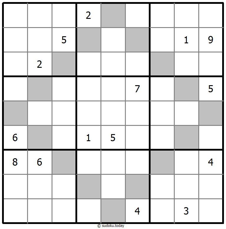 Fortress Sudoku 10-April-2025